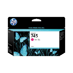 HP Cartouche d’encre DesignJet 745 magenta, 130 ml