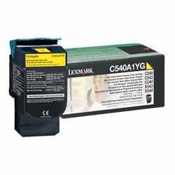 C54x, X54x cartouche toner jaune Return Programme (1K)