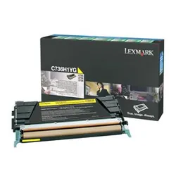 Lexmark C736H1YG Cartouche de toner Original Jaune