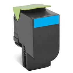 Lexmark 70C80C0 Cartouche de tonerOriginal Cyan