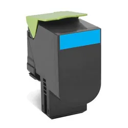 Lexmark 80C8HC0 Cartouche de tonerOriginal Cyan