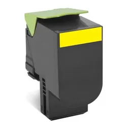 Lexmark 80C8XY0 Cartouche de tonerOriginal Jaune