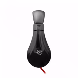 White Shark Serval Casque Avec fil Arceau Jouer Noir, Rouge