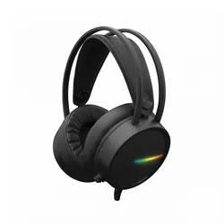 White Shark Ocelot Casque Avec fil Arceau Jouer USB Type-A Noir