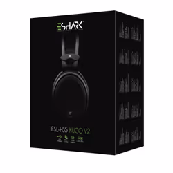 White Shark ΞSHARK Kugo V2 Casque Avec fil Arceau Jouer USB Type-A Noir - Vue supplémentaire 6