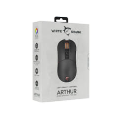 White Shark ARTHUR souris Ambidextre USB Type-A Optique 10000 DPI