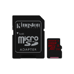 Kingston Technology microSDXC UHS-I U3 90R/80W 128GB 128 Go Classe 10