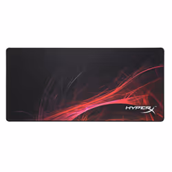 HyperX FURY S Speed Edition Pro Gaming, Noir, Rouge, Image, Tissu tissé, Caoutchouc, Tapis de souris de jeu