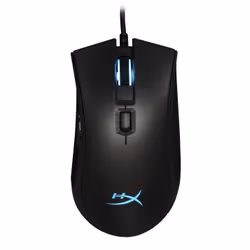 HyperX Pulsefire FPS Pro, Ambidextre, Optique, USB Type-A, 16000 DPI, Noir