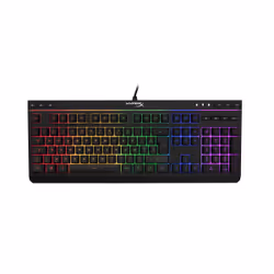 HyperX Alloy Core RGB, Taille réelle (100 %), USB, Clavier à membrane, AZERTY, LED RGB, Noir