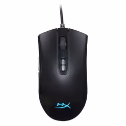 HyperX Pulsefire Core, Ambidextre, Optique, USB Type-A, 6200 DPI, Noir