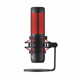 HyperX QuadCast Noir, Rouge Microphone de table