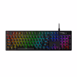 HyperX Alloy Origins, Taille réelle (100 %), USB, Clavier mécanique, AZERTY, LED RGB, Noir