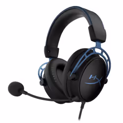 HyperX Cloud Alpha S Casque Arceau Noir, Bleu