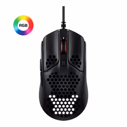 HyperX Pulsefire Haste, Ambidextre, Optique, USB Type-A, 16000 DPI, Noir