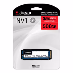 Kingston Technology NV1 M.2 500 GB PCI Express 3.0 NVMe (SNVS/500G) - Vue supplémentaire 3