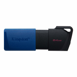 Kingston Technology DataTraveler Exodia M lecteur USB flash 64 Go USB Type-A 3.2 Gen 1 (3.1 Gen 1) Noir, Bleu