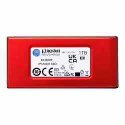 Kingston Technology 1 To SSD externe XS1000 USB 3.2 Gen 2, Rouge - Vue supplémentaire 2