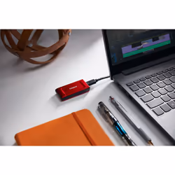 Kingston Technology 1 To SSD externe XS1000 USB 3.2 Gen 2, Rouge - Vue supplémentaire 8