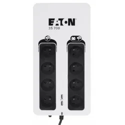 Eaton 3S700F alimentation d'énergie non interruptible Veille 700 VA 420 W 8 sortie(s) CA (3S700F)
