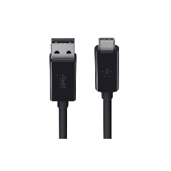 Belkin USB-A - USB-C, 0.9m câble USB 0,9 m 3.2 Gen 2 (3.1 Gen 2) USB A USB C Noir