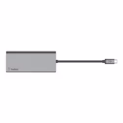 Belkin F4U092BTSGY station d'accueil USB 3.2 Gen 1 (3.1 Gen 1) Type-C Gris - Vue supplémentaire 4