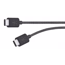 Belkin F2CU041BT06-BLK, 1,8 m, USB C, USB C, USB 2.0, 480 Mbit/s, Noir