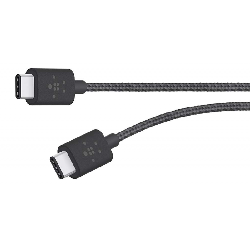 Belkin F2CU041BT06-BLK câble USB 1,8 m USB 2.0 USB C Noir