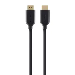 Belkin HDMI - HDMI, 2m câble HDMI HDMI Type A (Standard) Noir