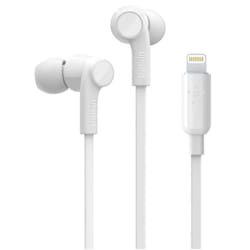 Belkin Rockstar Écouteurs Avec fil Ecouteurs Appels/Musique Blanc