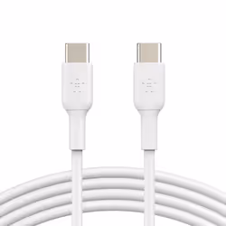 Belkin CAB003BT1MWH, 1 m, USB C, USB C, Blanc