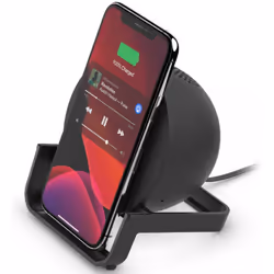 Belkin Boost Charge, Intérieure, Secteur, Recharge sans fil, Noir