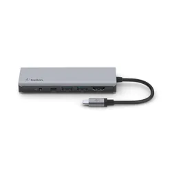 Câble USB-C 3.2 Gen 1 Argent 5000 Mbps Belkin AVC009BTSGY