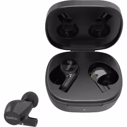 Belkin SoundForm Rise, True Wireless Stereo (TWS), Casque, Noir