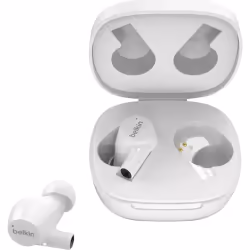 Belkin SoundForm Rise, True Wireless Stereo (TWS), Casque, Blanc