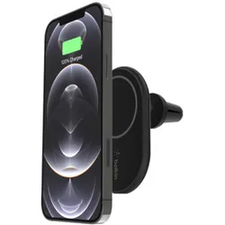 Belkin WIC004BTBK-NC chargeur d'appareils mobiles Smartphone Noir Allume-cigare Recharge sans fil Charge rapide Auto