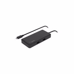Belkin INC008btBK, USB 3.2 Gen 1 (3.1 Gen 1) Type-C, 86 W, 1000 Mbit/s, Noir, 4K Ultra HD, 60 Hz