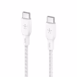 Belkin BOOST CHARGE câble USB 2 m USB 2.0 USB C Blanc