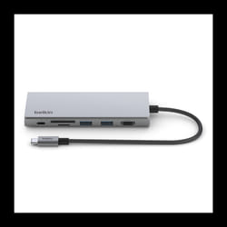 Belkin INC009BTSGY station d'accueil Argent