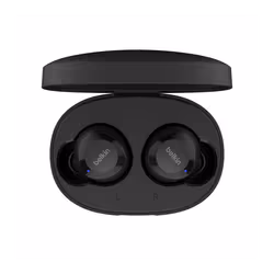 Belkin SoundForm Bolt, True Wireless Stereo (TWS), Appels/Musique, Casque, Noir