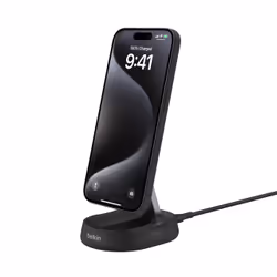 Belkin BoostCharge Pro, Intérieure, Secteur, Recharge sans fil, 1,5 m, Noir