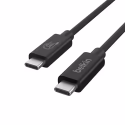 Belkin INZ004BT2MBK câble USB 2 m USB4 Gen 2x2 USB C Noir - Vue supplémentaire 2