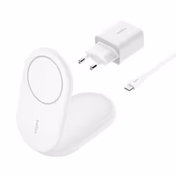 Belkin BoostCharge Écouteurs, Smartphone Blanc USB Recharge sans fil Charge rapide Intérieure - Vue supplémentaire 3