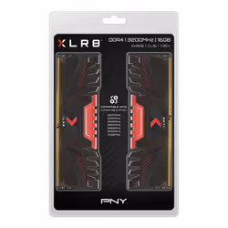 PNY XLR8 Barrette Mémoire 16 Go 2 x 8 Go DDR4 3200 MHz - Vue supplémentaire 4