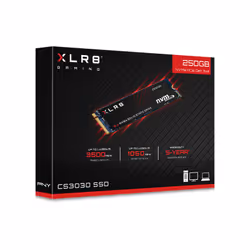 PNY XLR8 CS3030 M.2 250 Go PCI Express 3D TLC NVMe