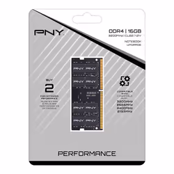 PNY Performance Barrette Mémoire 16 Go 1 x 16 Go DDR4 3200 MHz