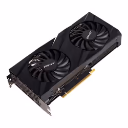 PNY VCG30608DFBPB1, 8 Go, GDDR6, 128 bit, 7680 x 4320 pixels, PCI Express x16 4.0, 2 ventilateur(s)