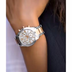 Timex Miami Chronograph Montre bracelet Unisexe Quartz Acier brossé, Rose doré - Vue supplémentaire 4