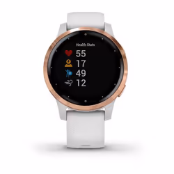 Garmin vívoactive 4s 2,79 cm (1.1") 40 mm 218 x 218 pixels Écran tactile Or rose Wifi GPS - Vue supplémentaire 2