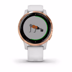 Garmin vívoactive 4s 2,79 cm (1.1") 40 mm 218 x 218 pixels Écran tactile Or rose Wifi GPS - Vue supplémentaire 5